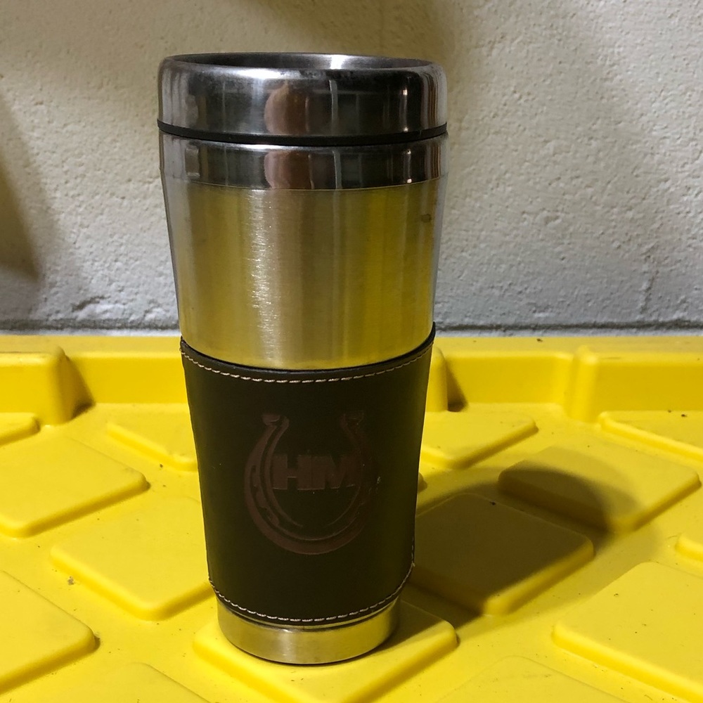 Cutter & Buck (R) American Classic Leather Tumbler 16oz
